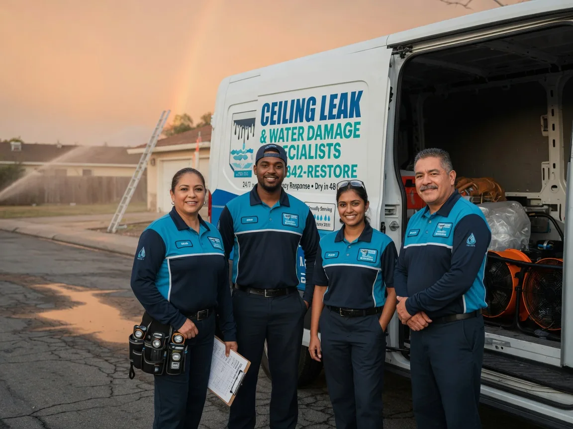 Ceiling Leak Cleanup company in Collins Center, NY